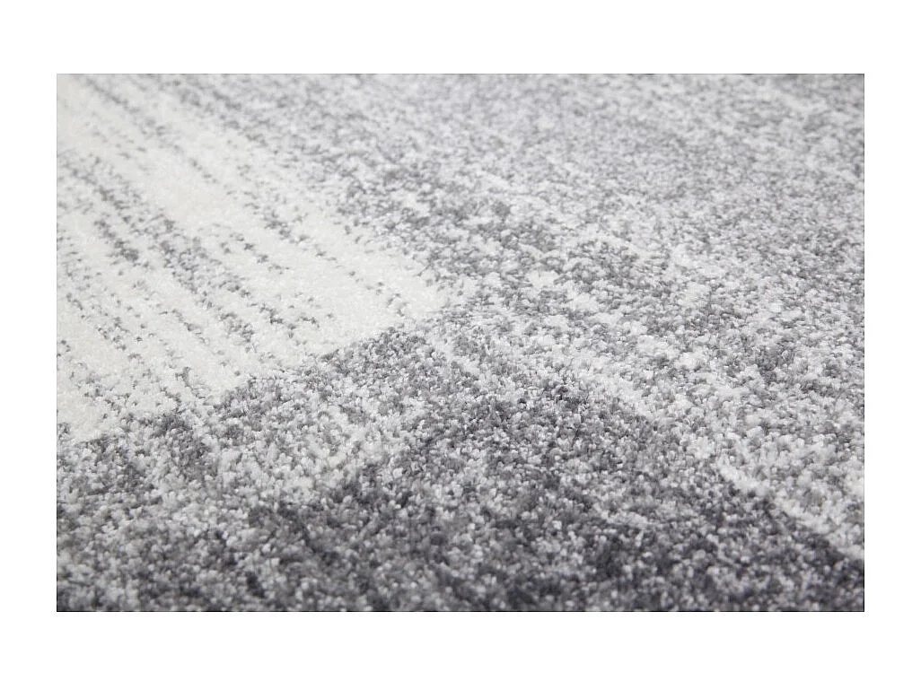 Tapis 170x120cm, design F005G coloris argent - Confort et élégance pour votre intérieur