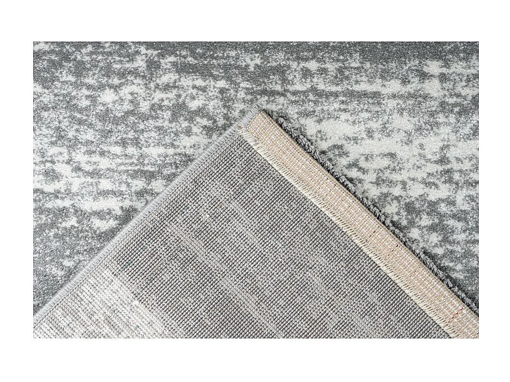 Tapis 170x120cm, design F005G coloris argent - Confort et élégance pour votre intérieur