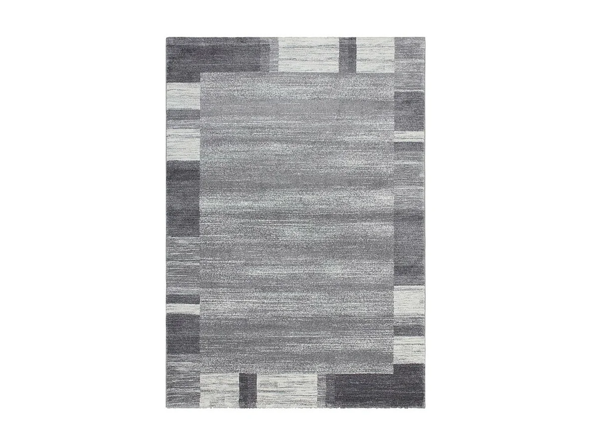 Tapis 170x120cm, design F005G coloris argent - Confort et élégance pour votre intérieur