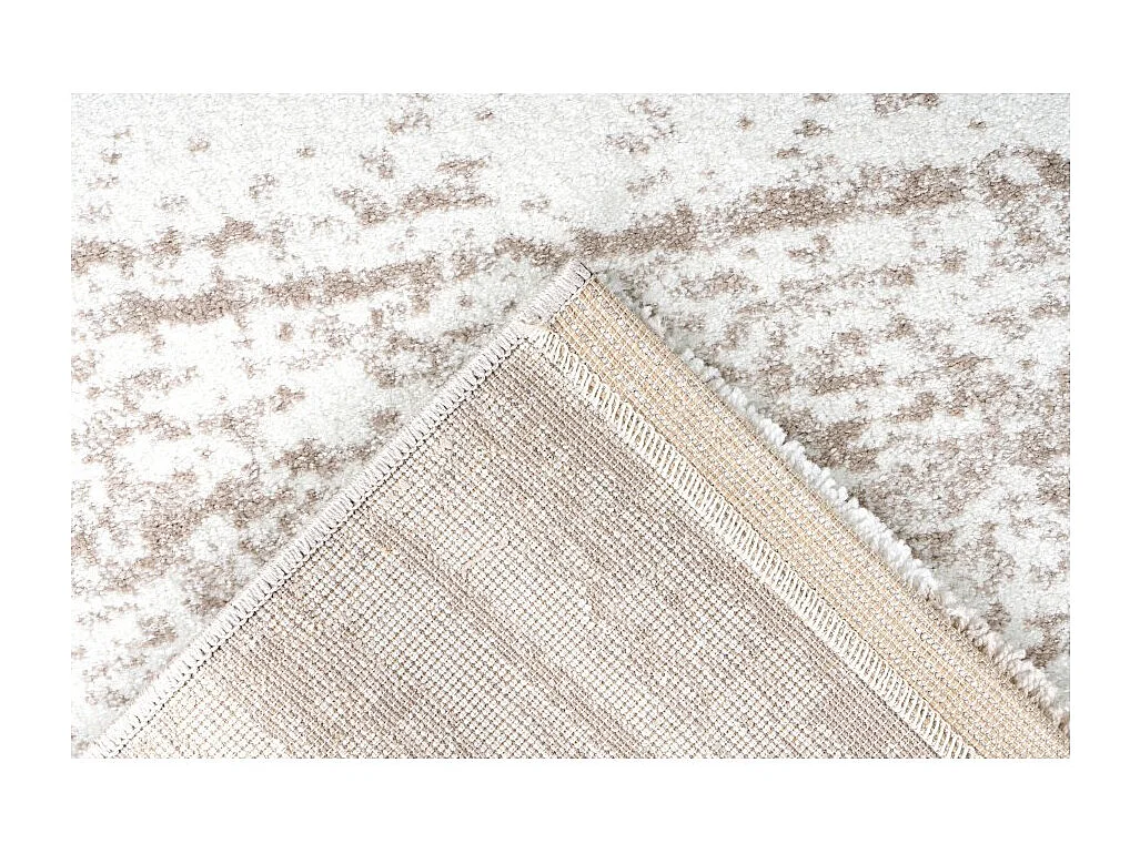 Tapete 150x80cm, design F005G na cor bege - Conforto e elegância para o seu interior.