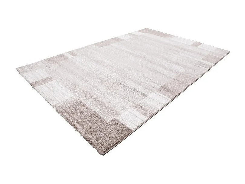 Tapis 150x80cm, design F005G coloris beige - Confort et élégance pour votre intérieur