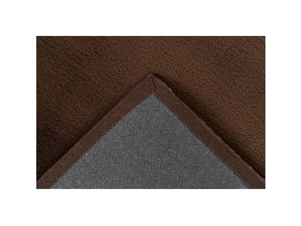 Alfombra 230x160cm, diseño E005N en color marrón - Confort y elegancia para su interior.