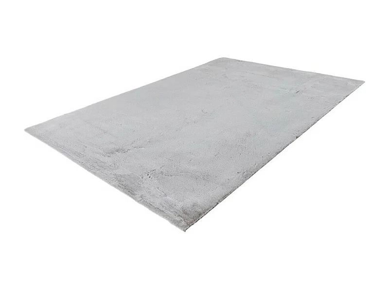 Teppich 150x80cm, Design E005N, Farbe Silber - Komfort und Eleganz für Ihr Interieur