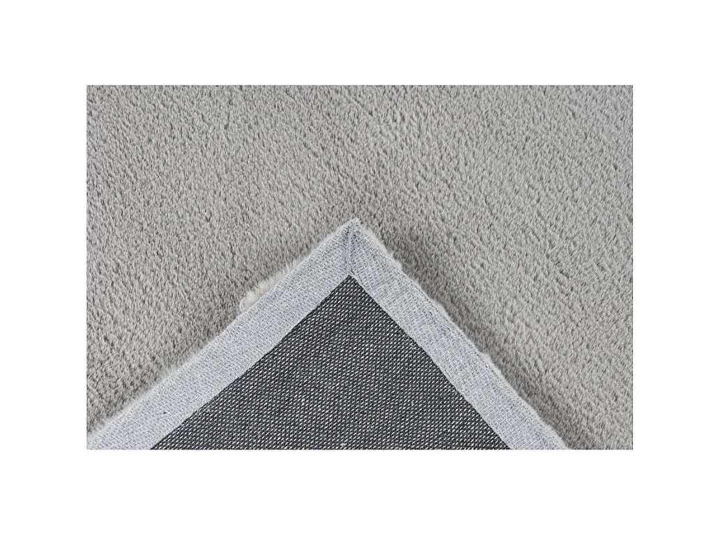 Teppich 150x80cm, Design E005N, Farbe Silber - Komfort und Eleganz für Ihr Interieur