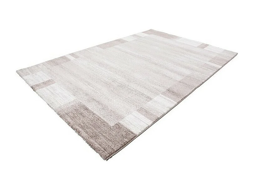 Tapis 170x120cm, design F005G coloris beige - Confort et élégance pour votre intérieur