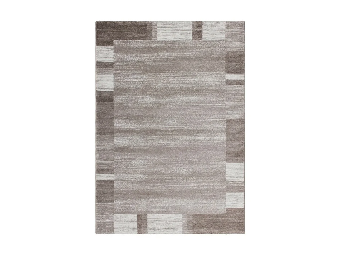 Tapis 170x120cm, design F005G coloris beige - Confort et élégance pour votre intérieur