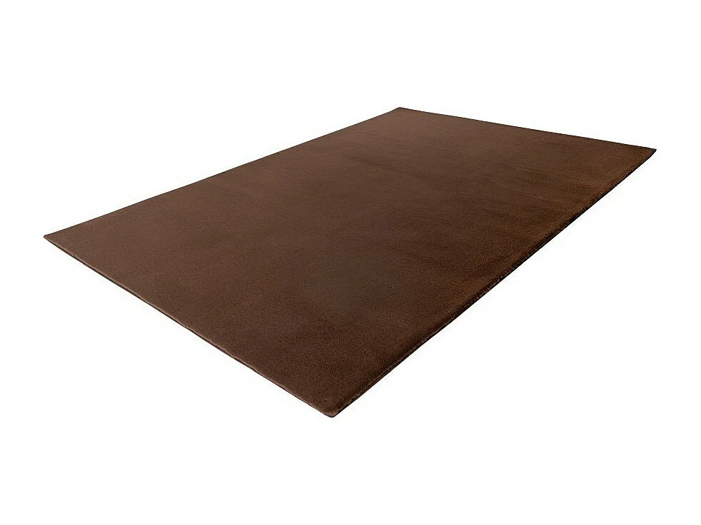Tapis 150x80cm, design E005N coloris brun - Confort et élégance pour votre intérieur