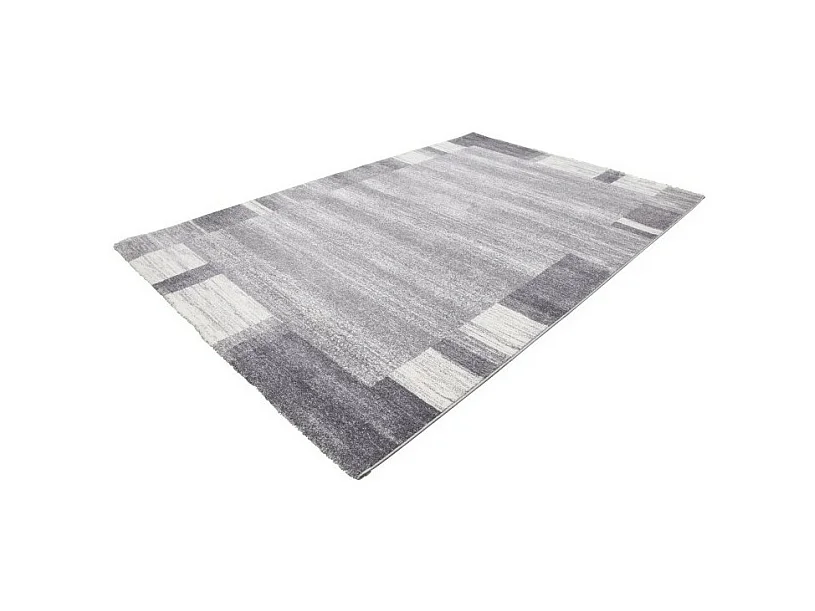 Tapijt 150x80cm, design F005G in zilverkleur - Comfort en elegantie voor uw interieur