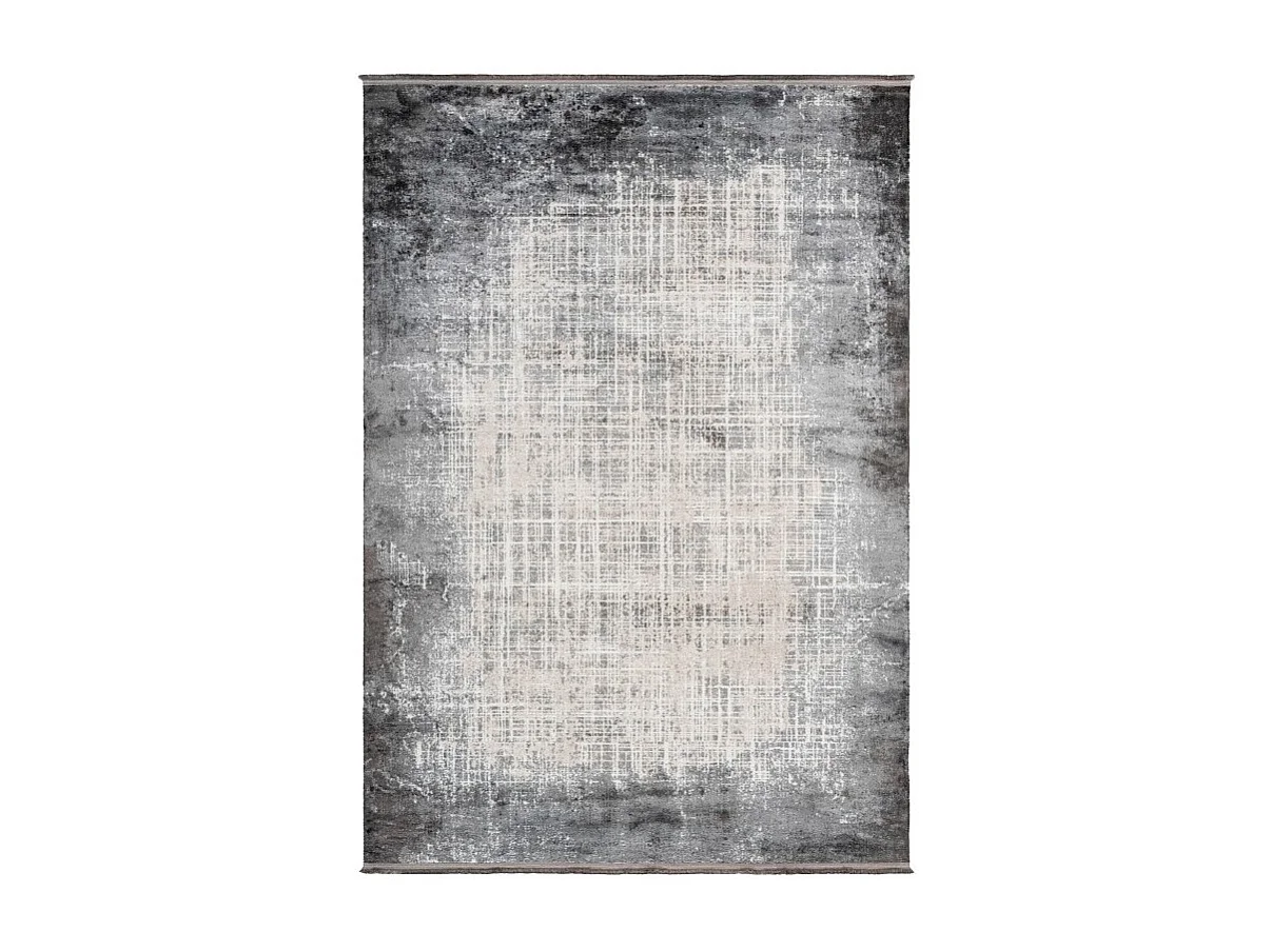 Tapis Pierre Cardin 330x240cm, design E109E coloris argent - Confort et élégance pour votre intérieur