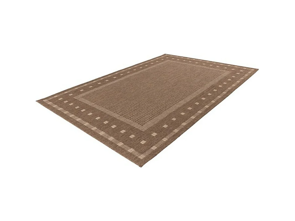 Tappeto 170x120cm, design F025A colore caffè - Comfort ed eleganza per il tuo interno