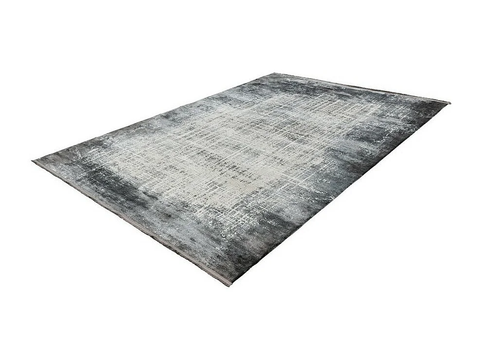 Alfombra 150x80cm, diseño E109E color plata - Confort y elegancia para su interior.