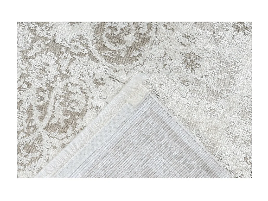 Tapis Pierre Cardin 230x160cm, design E209E coloris crème - Confort et élégance pour votre intérieur