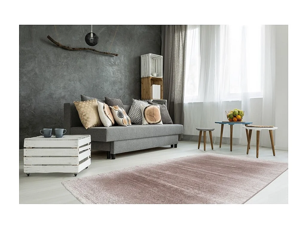 Tapis 170x120cm, design F205G coloris beige - Confort et élégance pour votre intérieur