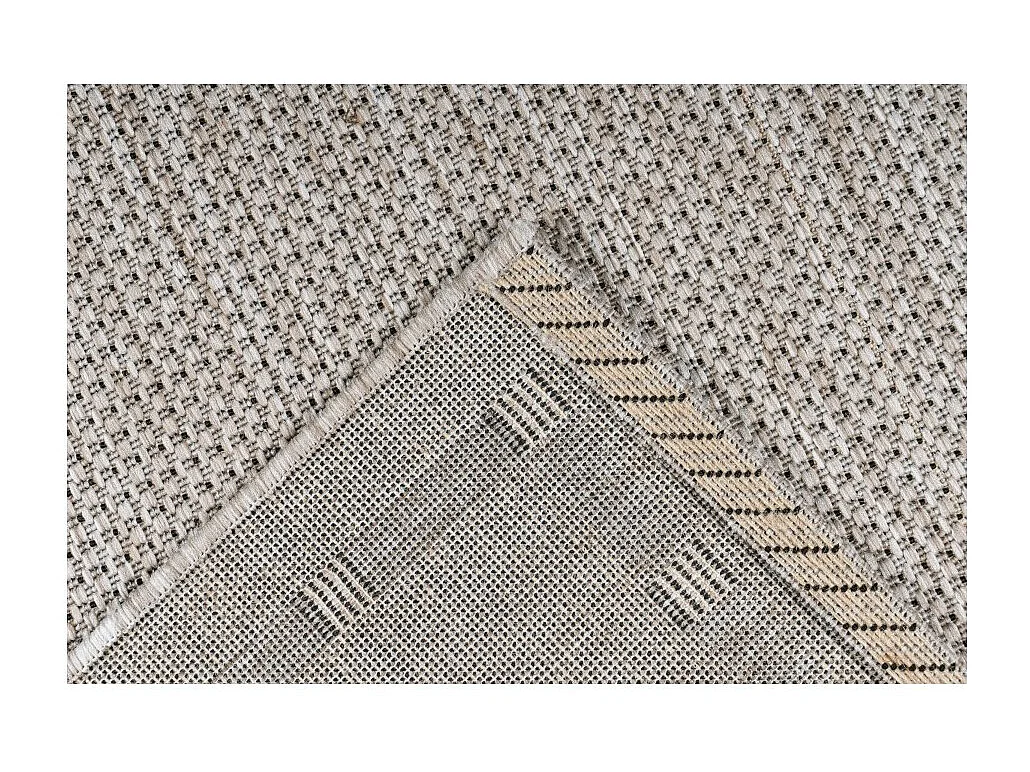 Tapete 150x80cm, design F025A na cor prata - Conforto e elegância para o seu interior.