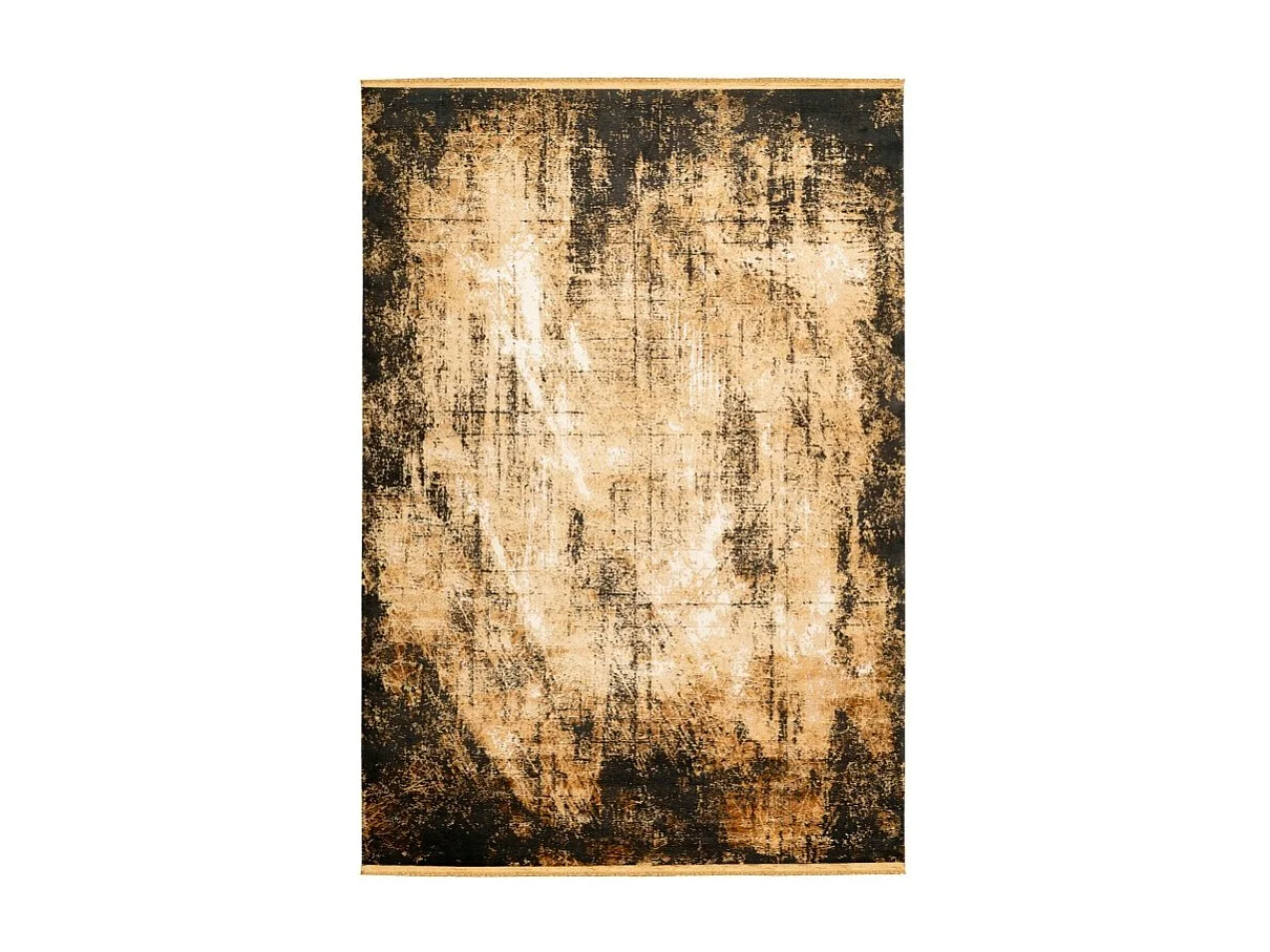 Tapis Pierre Cardin 290x200cm, design E409E coloris doré - Confort et élégance pour votre intérieur