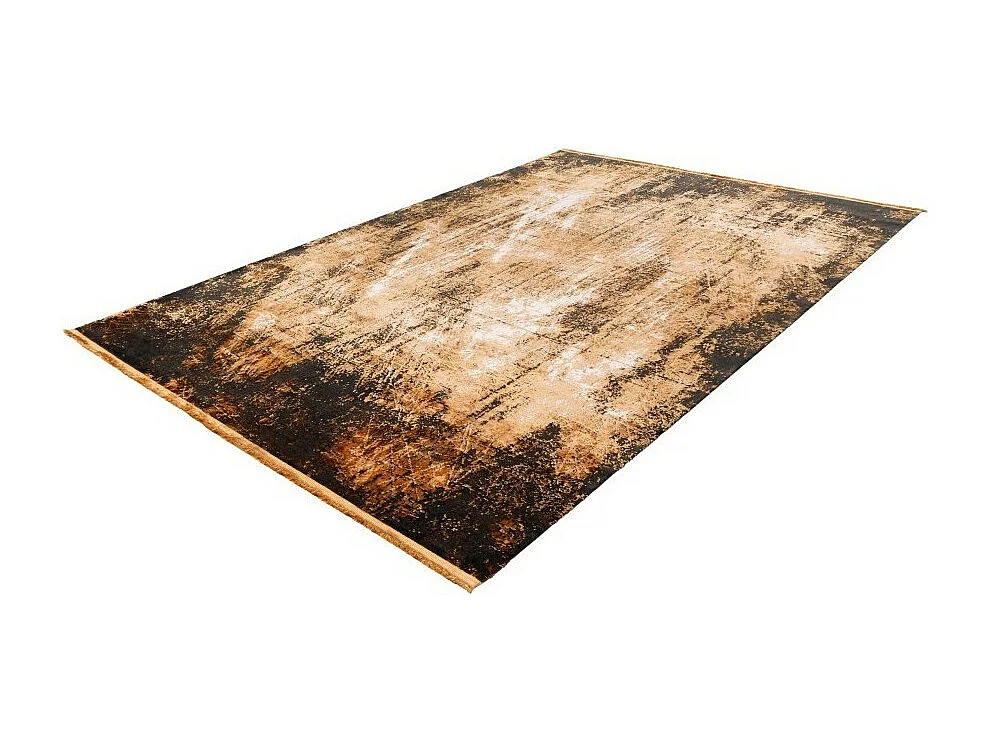 Tapijt 170x120cm, design E409E in gouden kleur - Comfort en elegantie voor uw interieur