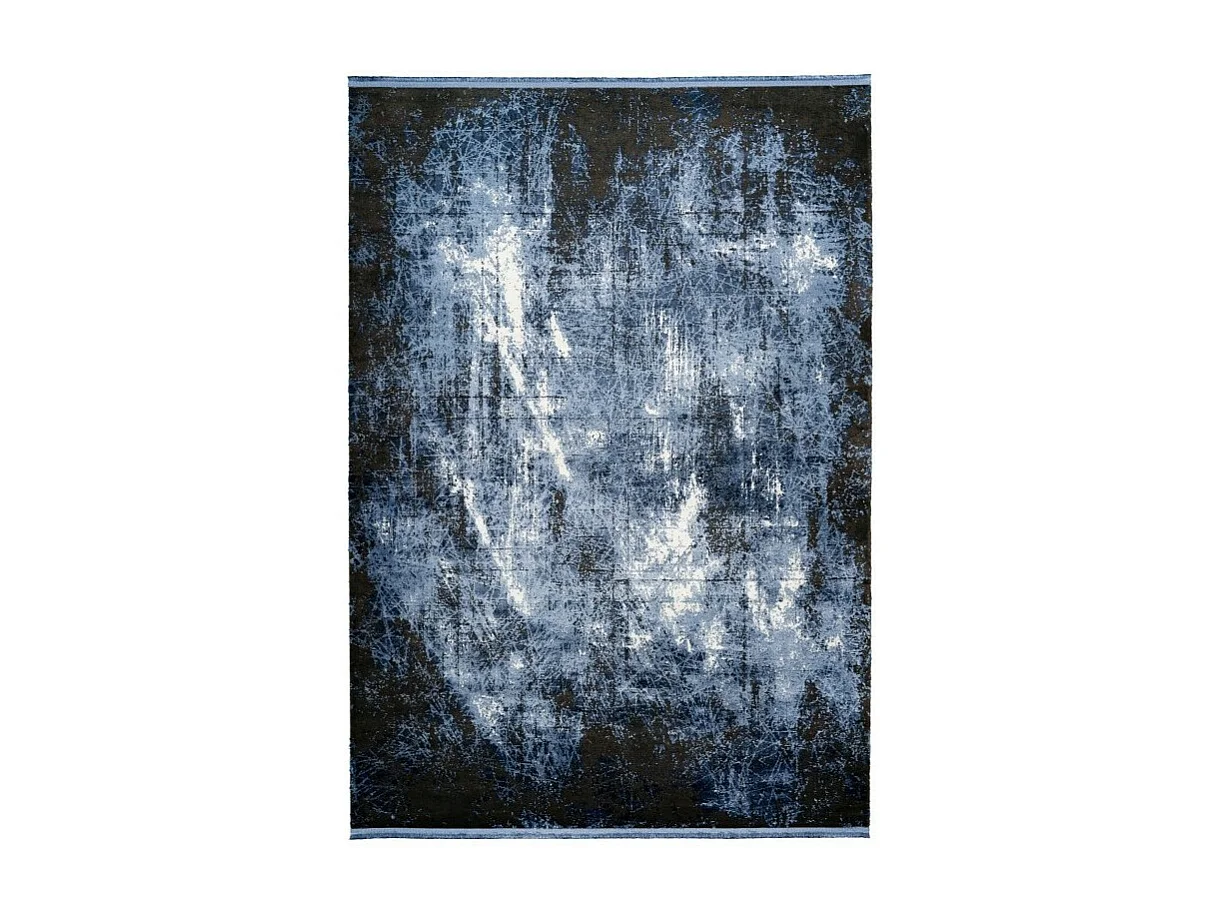 Teppich 150x80cm, Design E409E in Blau - Komfort und Eleganz für Ihr Interieur