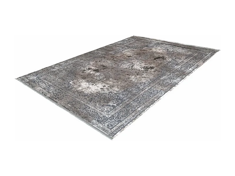 Tapete 330x240cm, design E209E na cor prata - Conforto e elegância para o seu interior