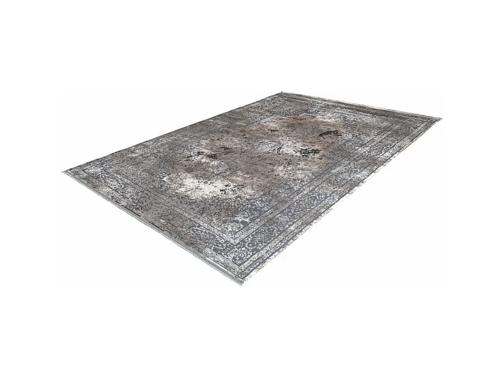 Tapis Pierre Cardin 330x240cm, design E209E coloris argent - Confort et élégance pour votre intérieur