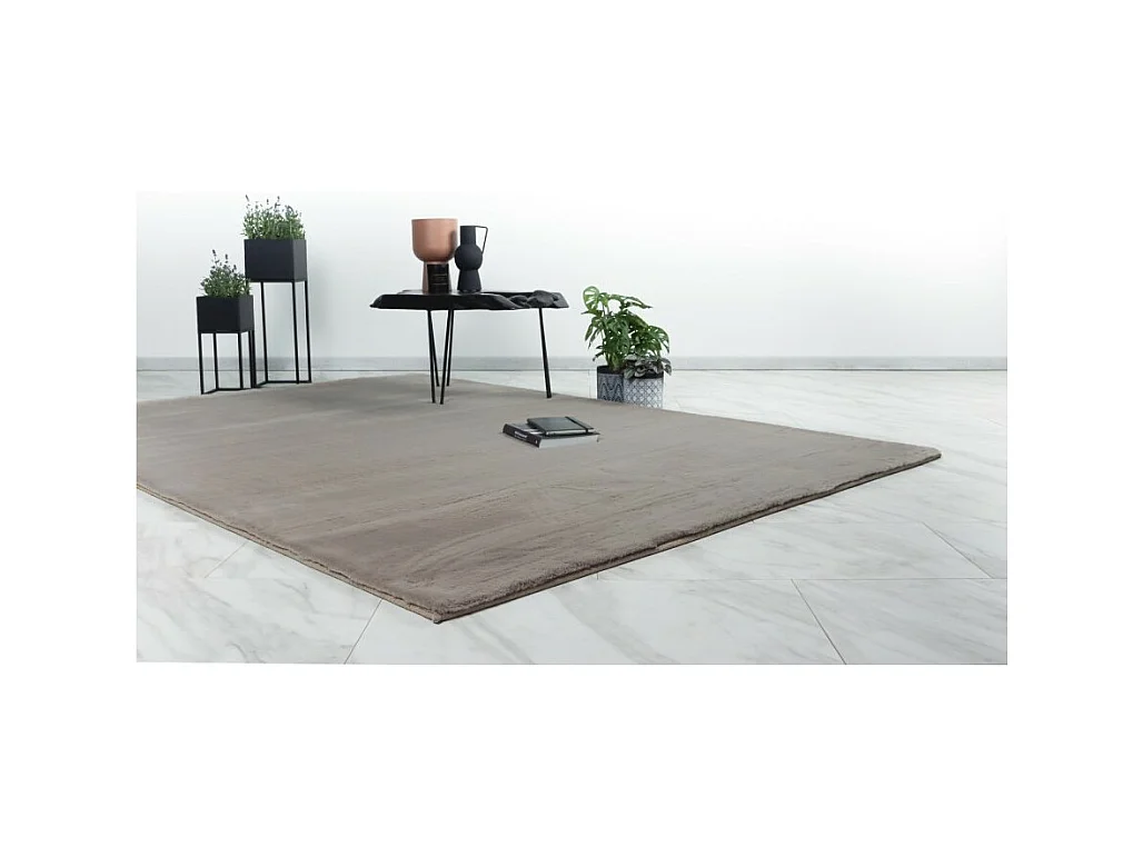 Teppich 290x200cm, Design E005N in Taupe - Komfort und Eleganz für Ihr Interieur