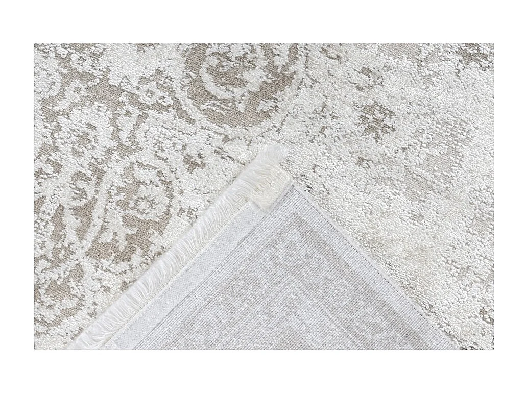 Teppich 150x80cm, Design E209E in Cremefarbe - Komfort und Eleganz für Ihr Interieur