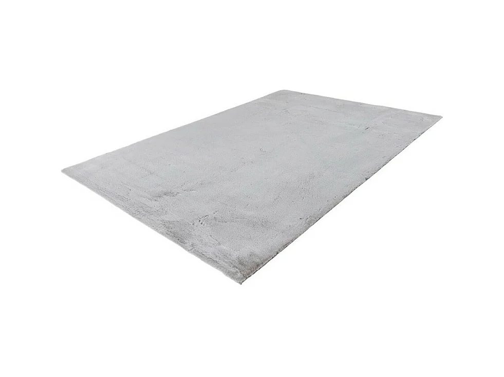Tapis 290x200cm, design E005N coloris argent - Confort et élégance pour votre intérieur