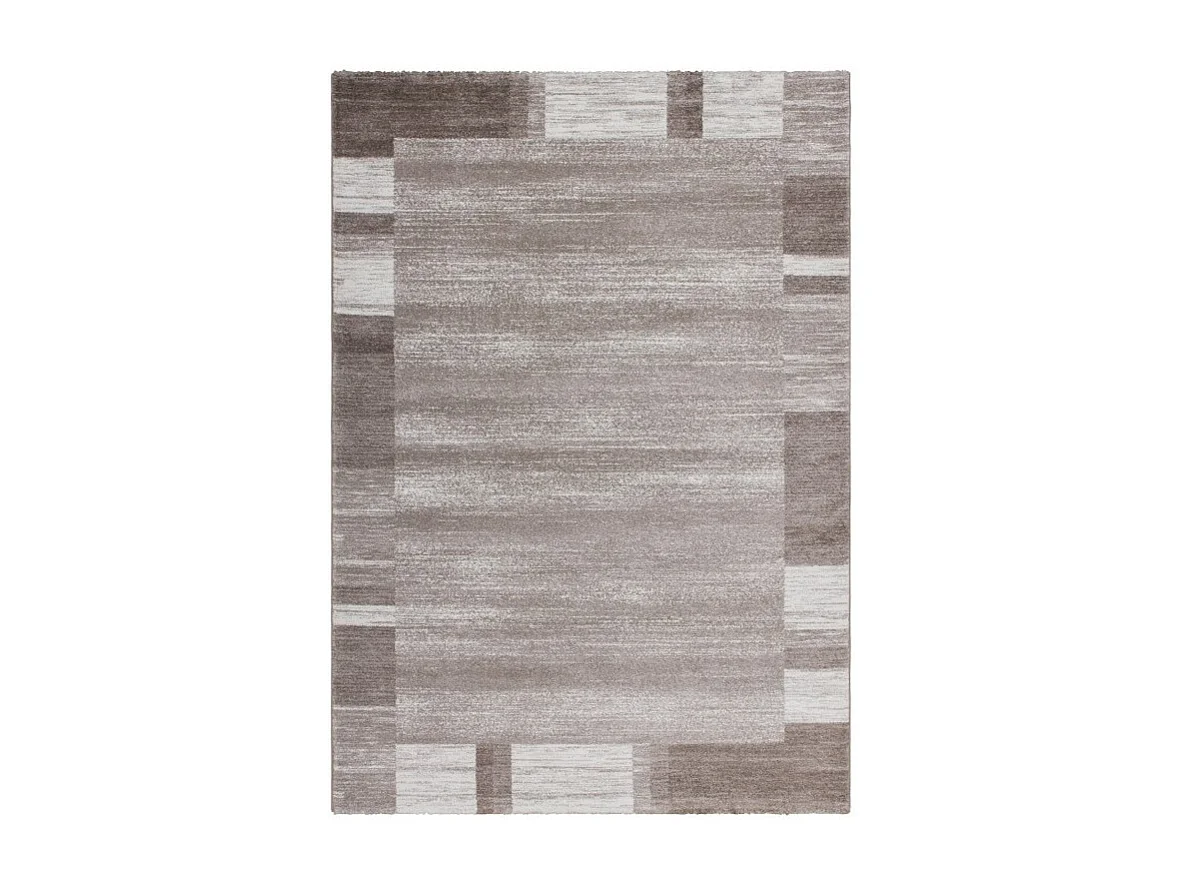 Tapis 230x160cm, design F005G coloris beige - Confort et élégance pour votre intérieur