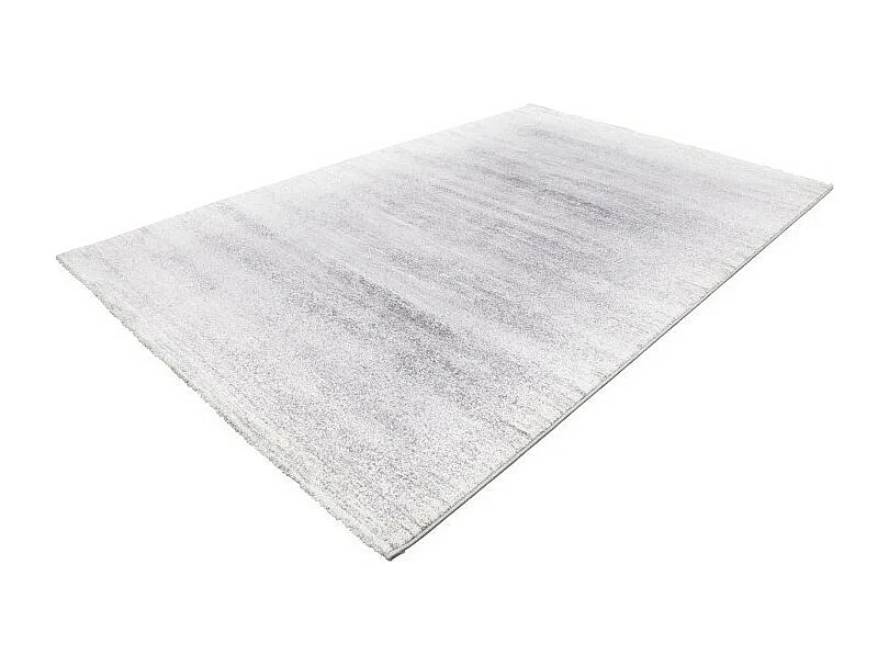 Tapis 150x80cm, design F205G coloris argent - Confort et élégance pour votre intérieur
