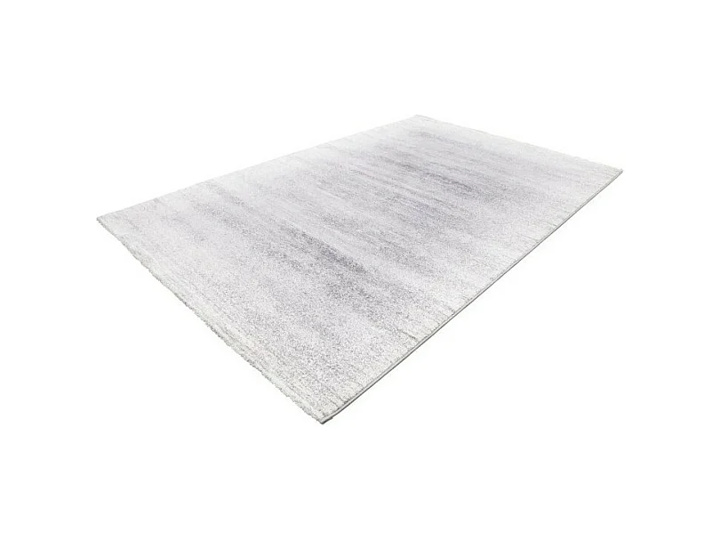 Tapis 150x80cm, design F205G coloris argent - Confort et élégance pour votre intérieur