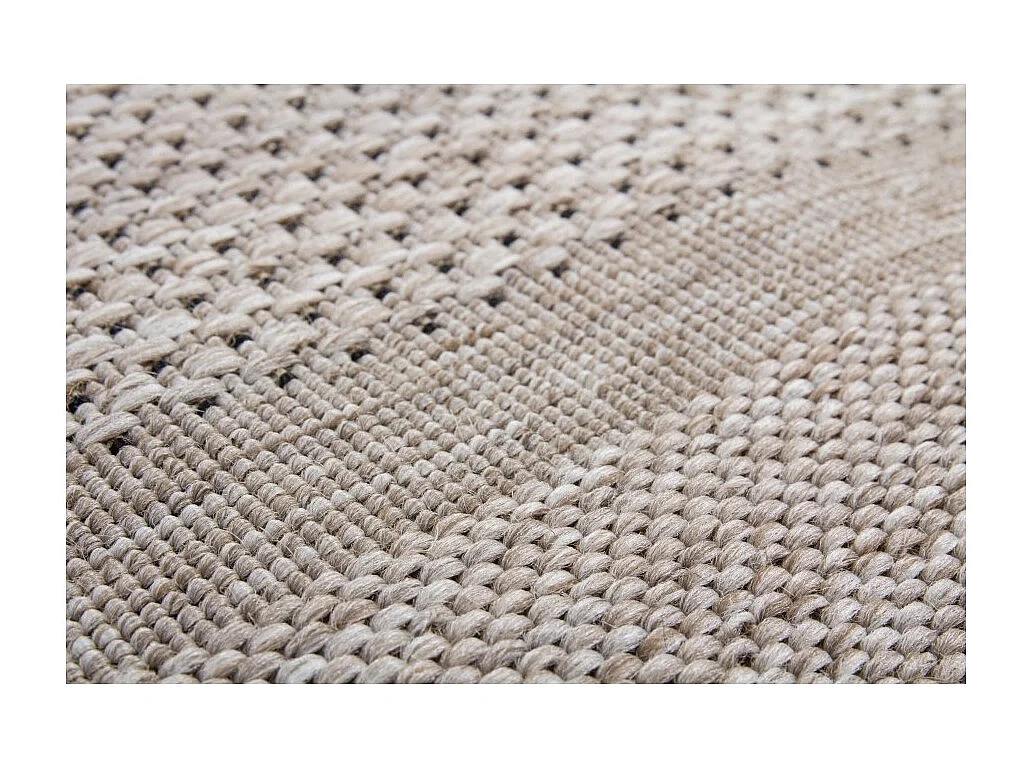 Tapijt 110x60cm, ontwerp F025A in zilverkleur - Comfort en elegantie voor uw interieur