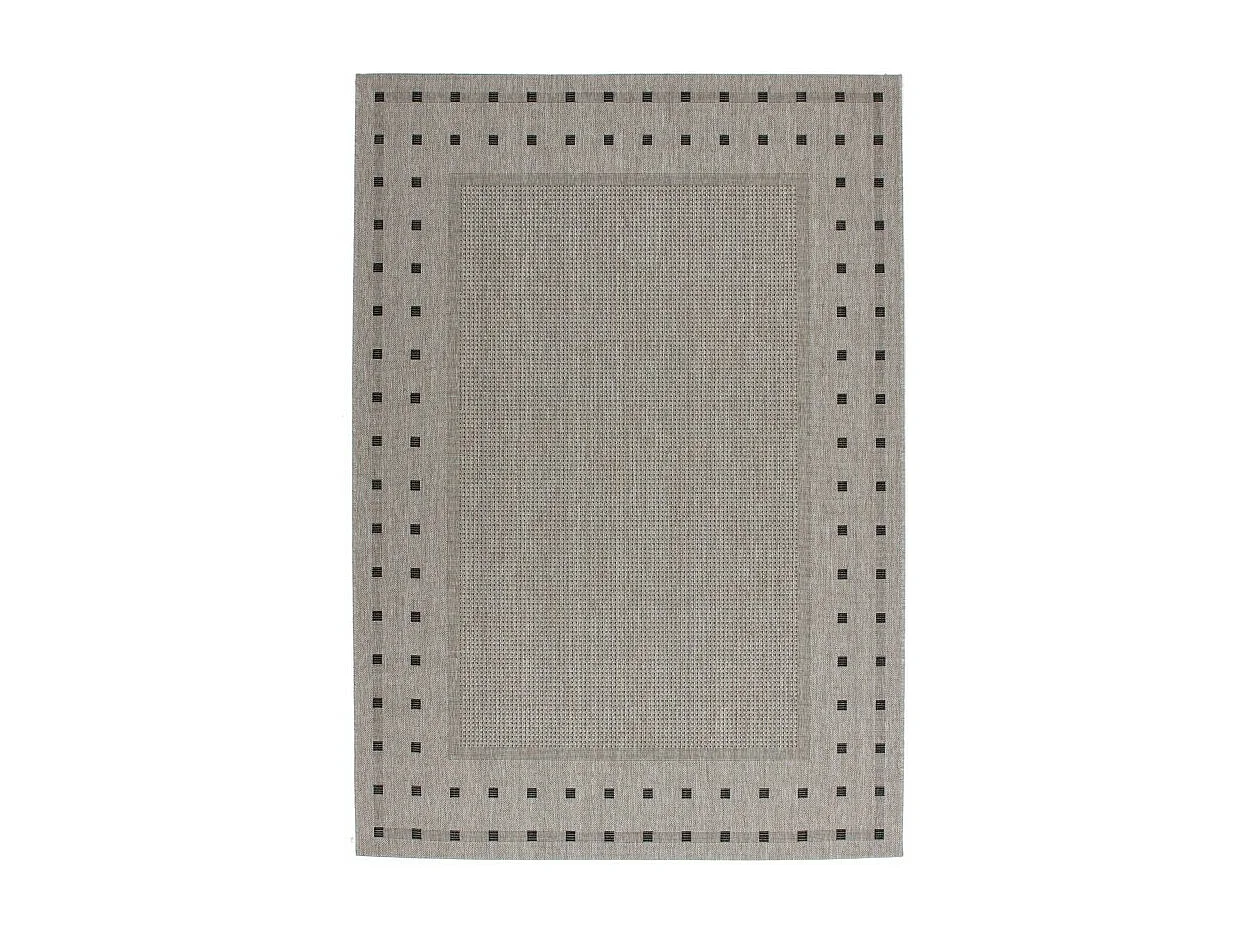 Tapijt 110x60cm, ontwerp F025A in zilverkleur - Comfort en elegantie voor uw interieur