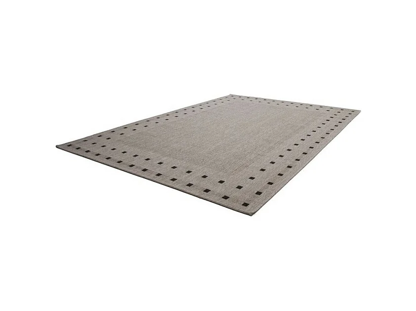 Tapis 110x60cm, design F025A coloris argent - Confort et élégance pour votre intérieur