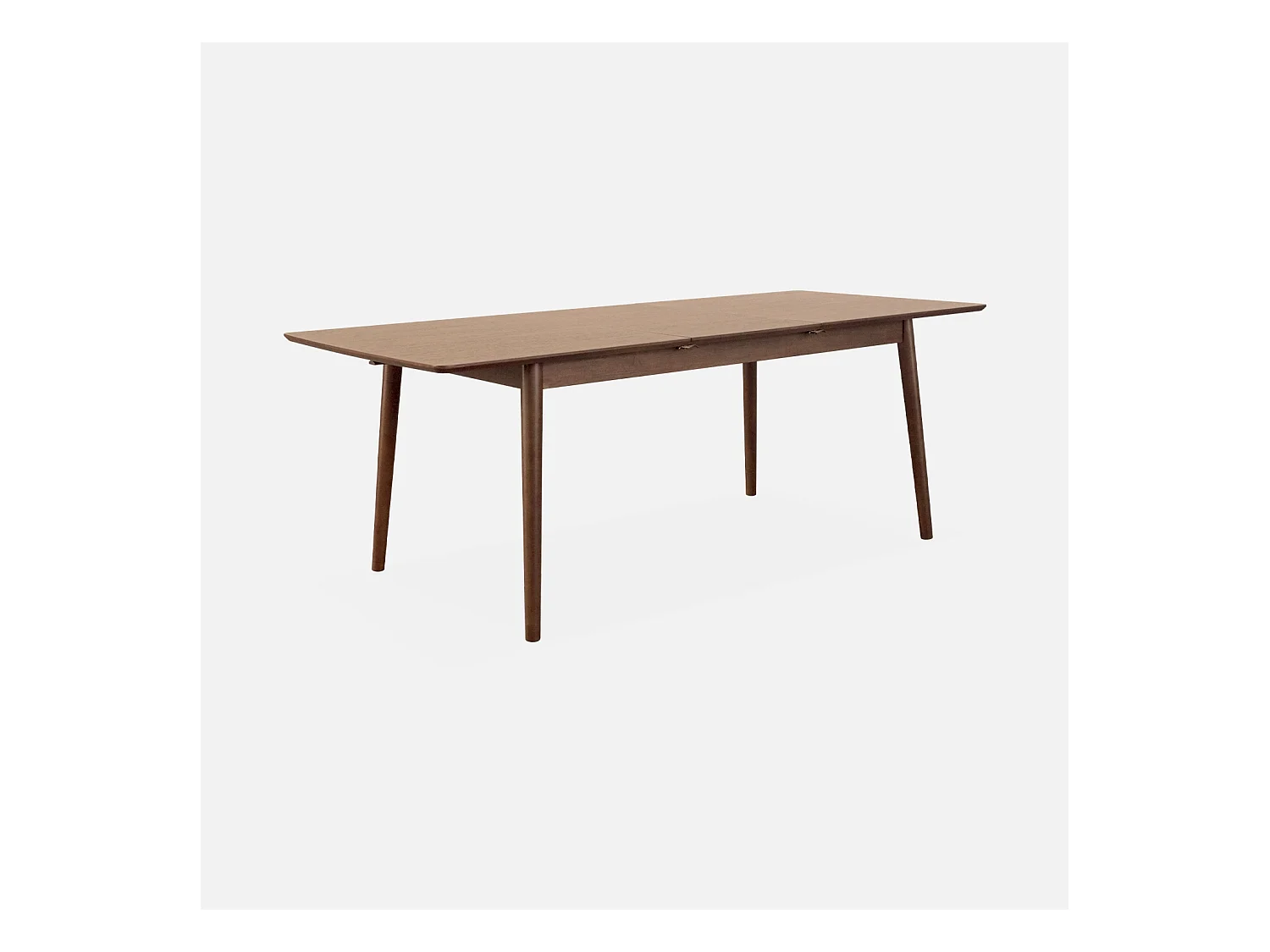 Table à manger extensible rectangulaire Lina. 6 à 8 places. 160 à 210cm