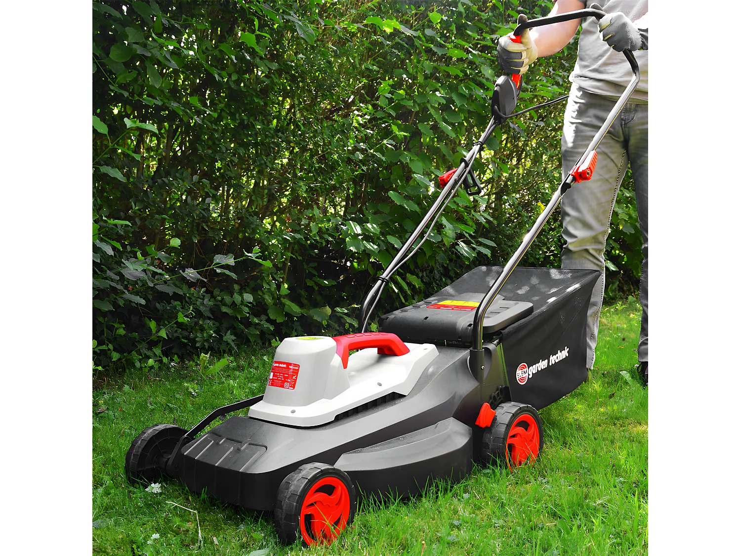 Tondeuse à gazon électrique 1800W - Largeur de coupe 40cm - Elem Garden