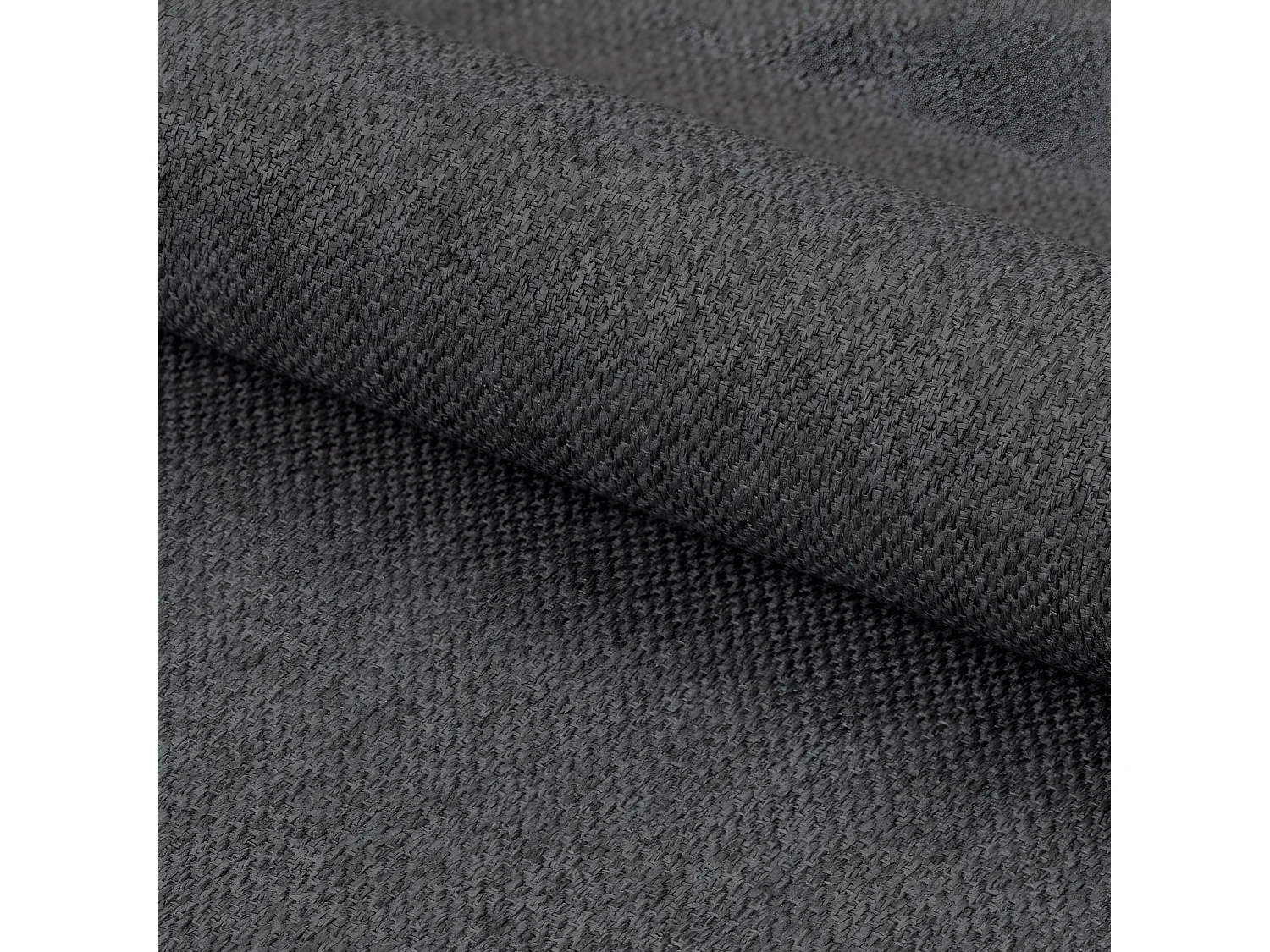 Coryna - Lot de 2 tabourets de bar réglable en tissu et métal H62-84cm - Gris