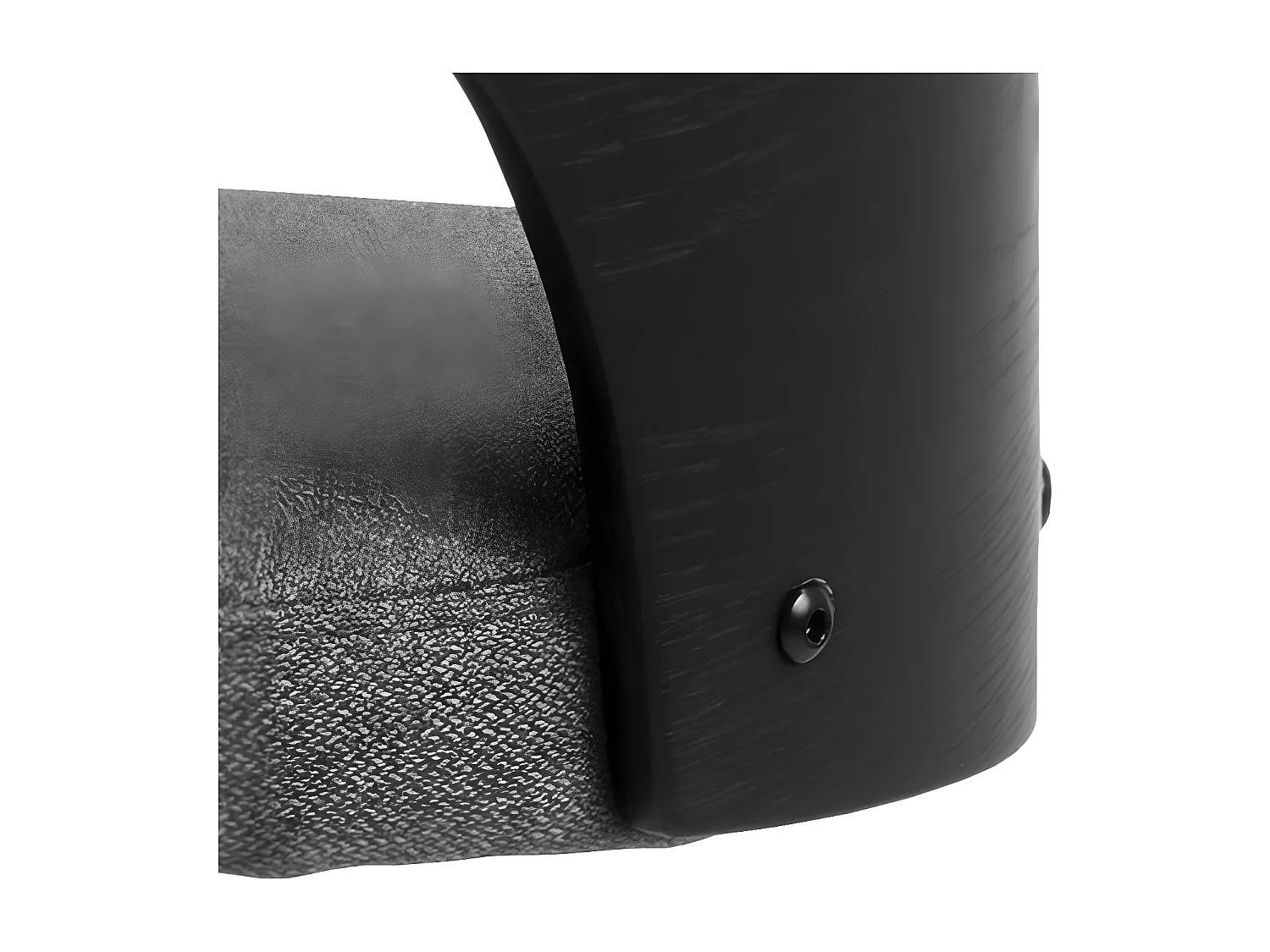 Coryna - Lot de 2 tabourets de bar réglable en tissu et métal H62-84cm - Gris