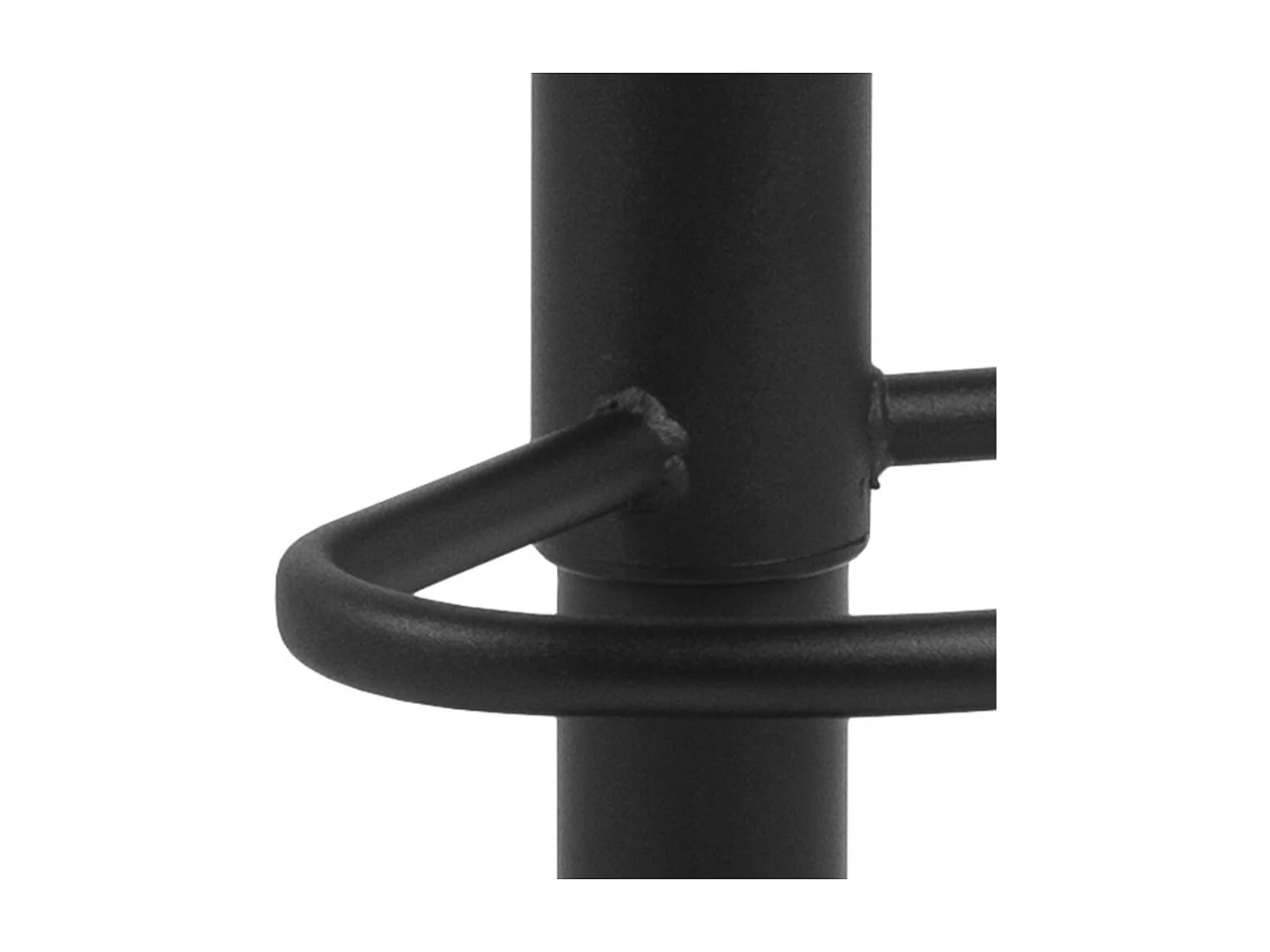 Coryna - Lot de 2 tabourets de bar réglable en tissu et métal H62-84cm - Gris