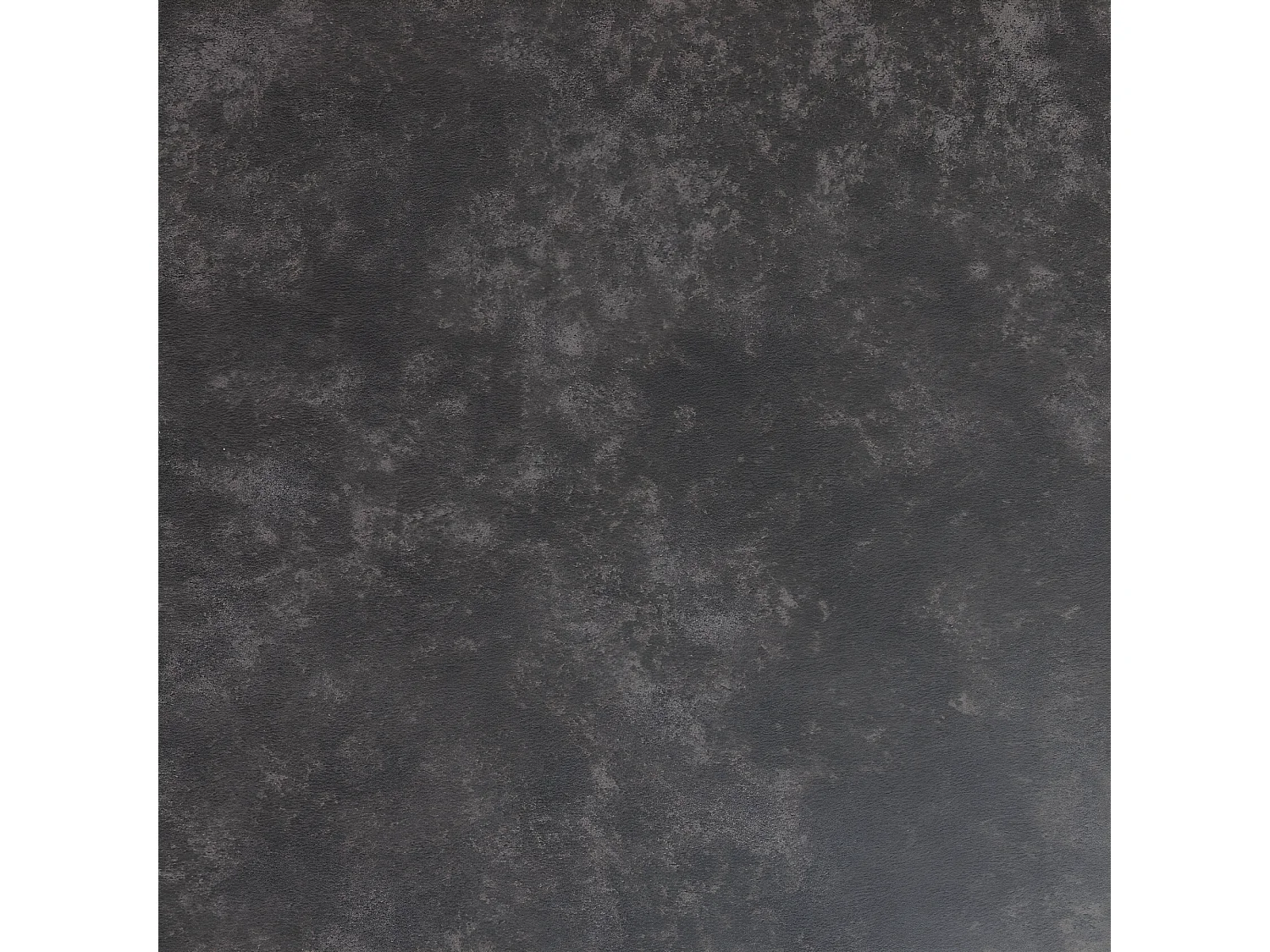 Eurame - Table à manger extensible 6 à 8 places en céramique et métal 168-210x90cm - Noir