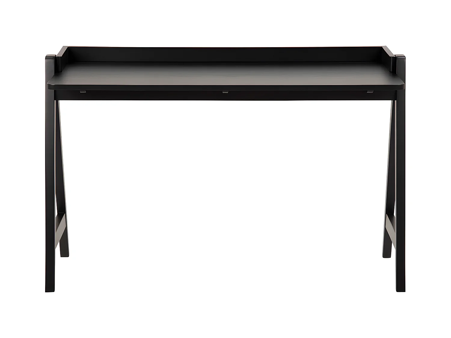 Forbestra - Bureau en bois L127cm - Noir