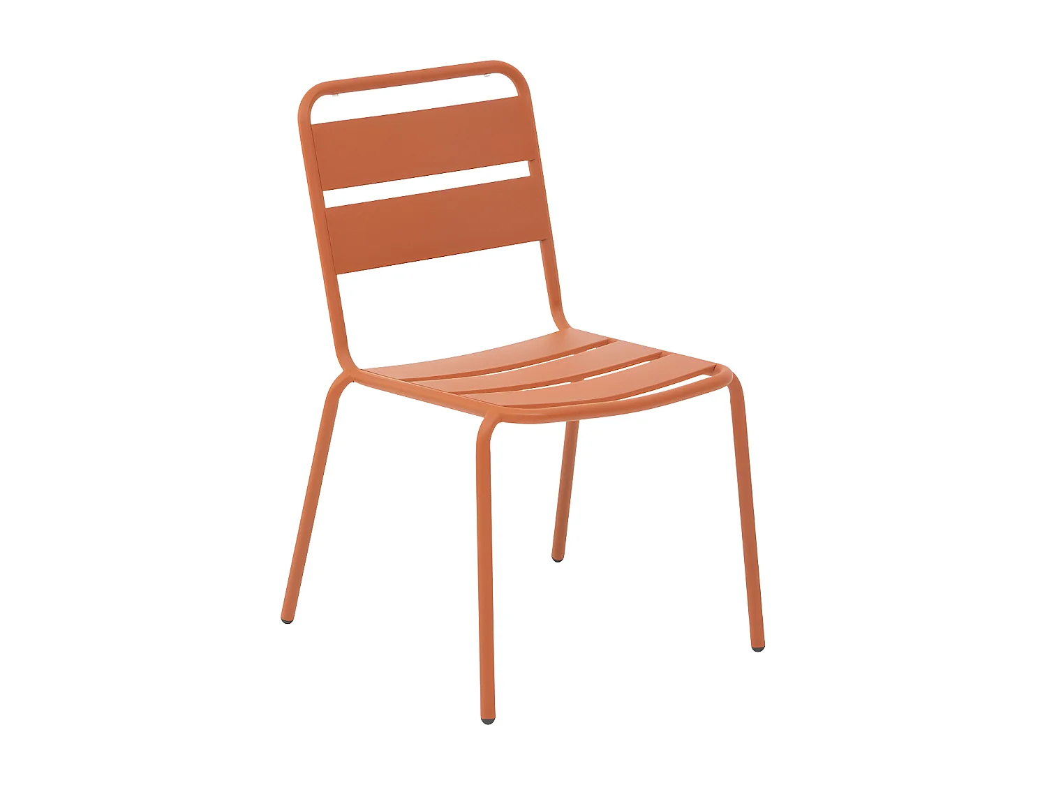 Chaise de jardin métal Phuket ambre Hespéride