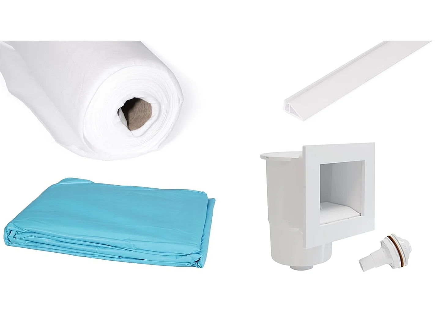 Piscine en bois 5,86x3,86 - H.1,20 m - avec filtration et coffre - BAS747OSPI+SZA - ALTANKA