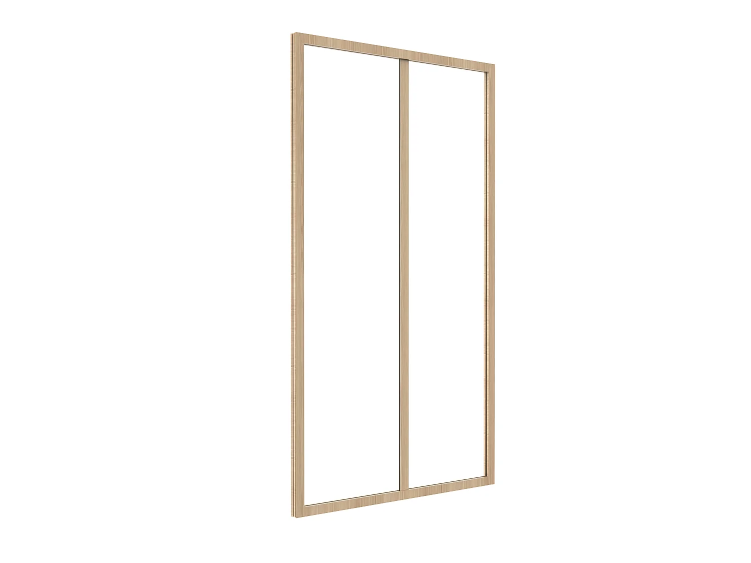 Verrière atelier en aluminium thermolaqué - 60x105 cm - Naturel clair - BAYVIEW