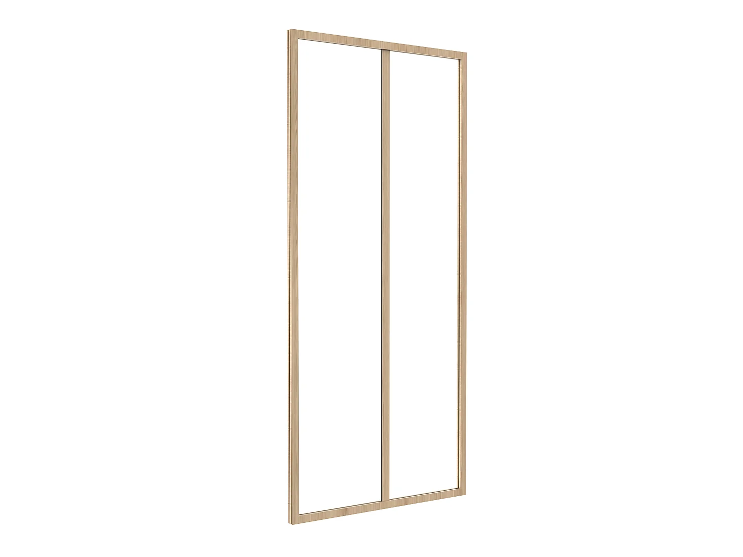 Verkstettelsesverktøyfindu bruk i thermolakerat aluminium - 60x130 cm - Naturlig lys - BAYVIEW