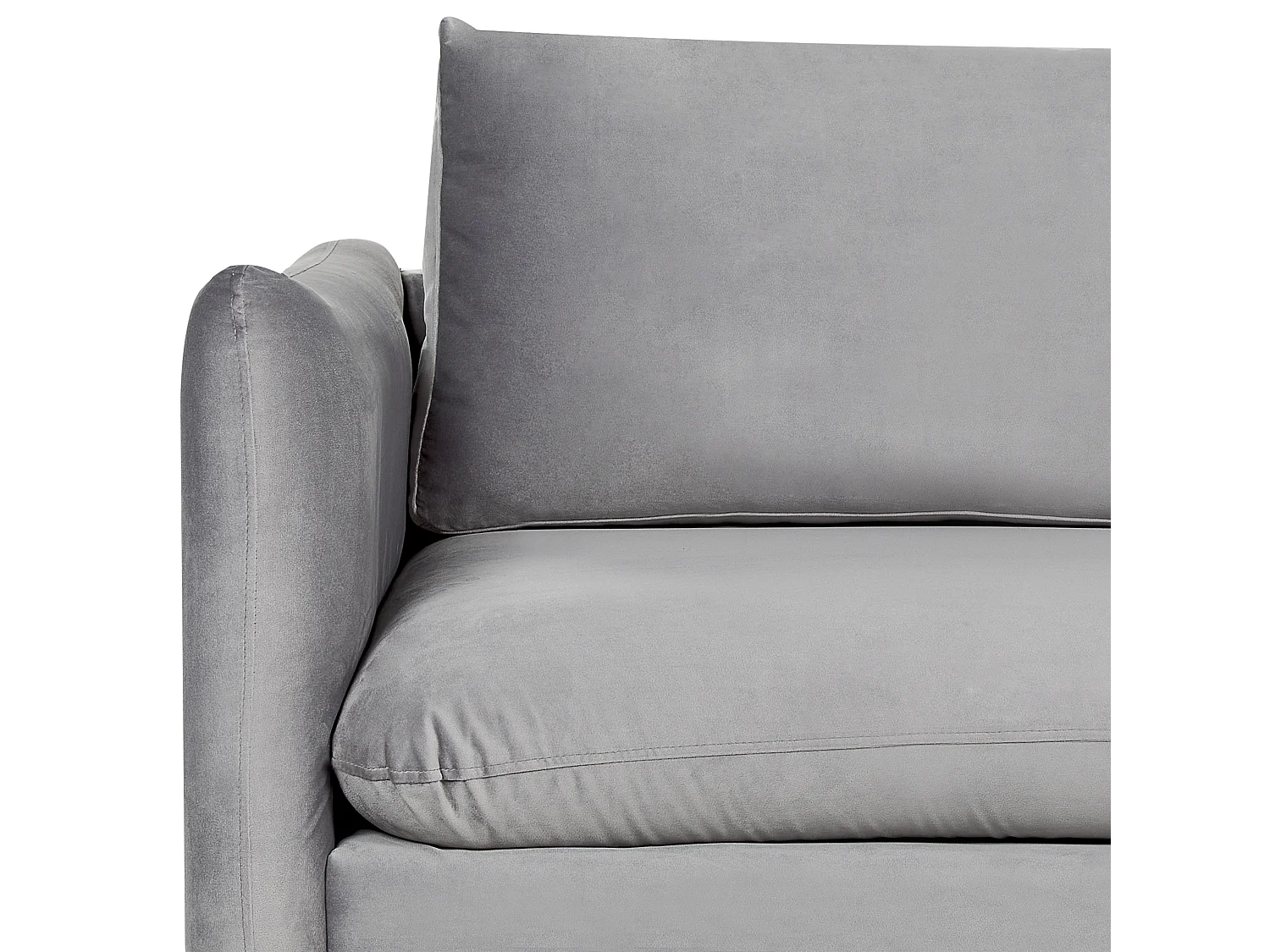 Canapé 3 places VINTERBRO Velours Gris