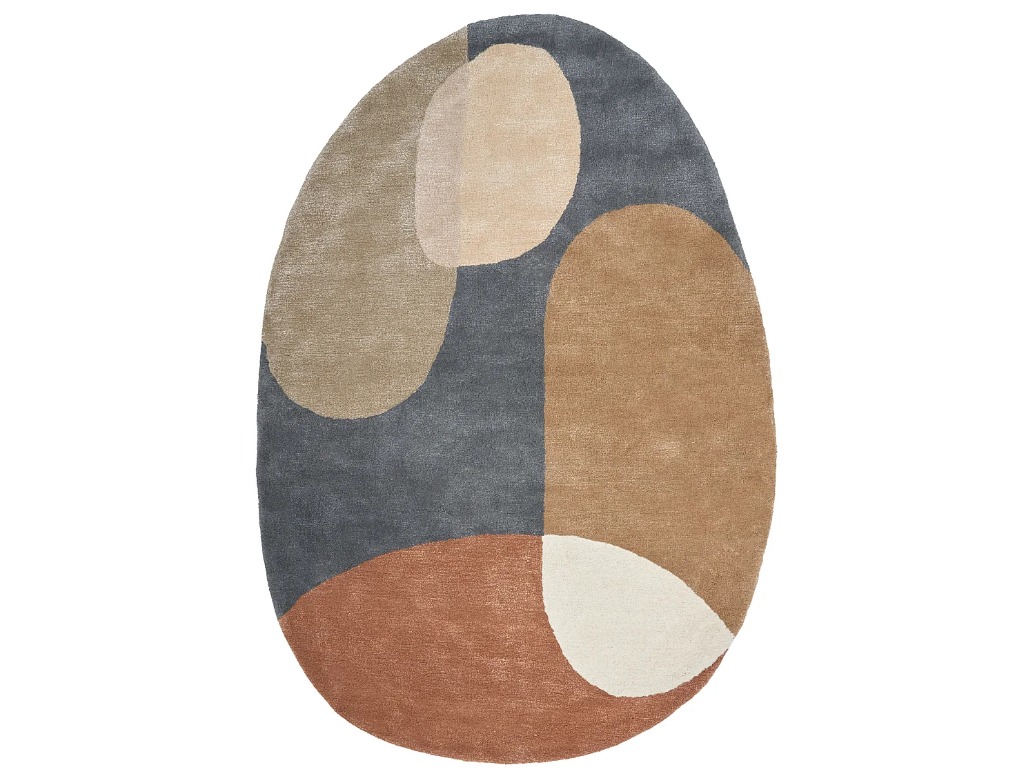 Tapis en viscose 160 x 230 cm multicolore KAFAR