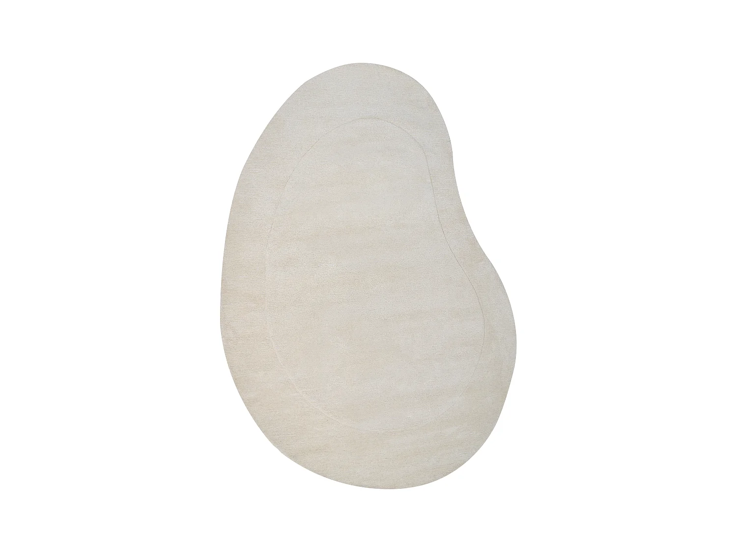 Tapis MASSO Beige clair 160 x 230 cm Soie artificielle