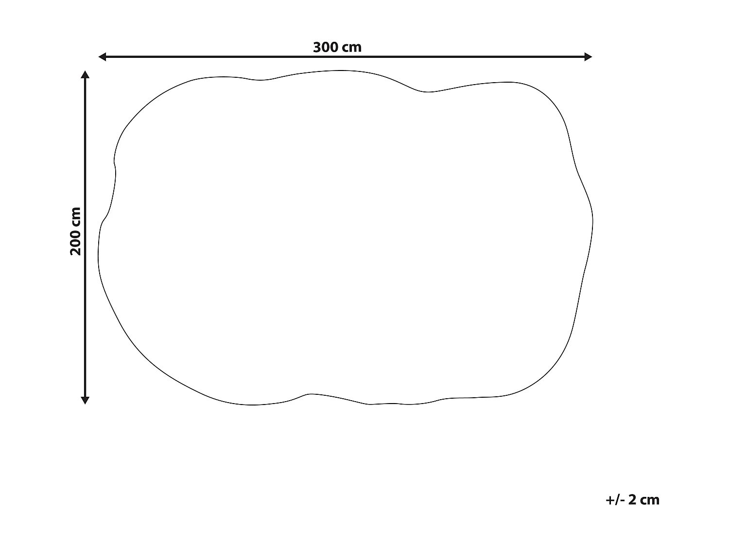Tapis RAMZAN Beige 200 x 300 cm Soie artificielle