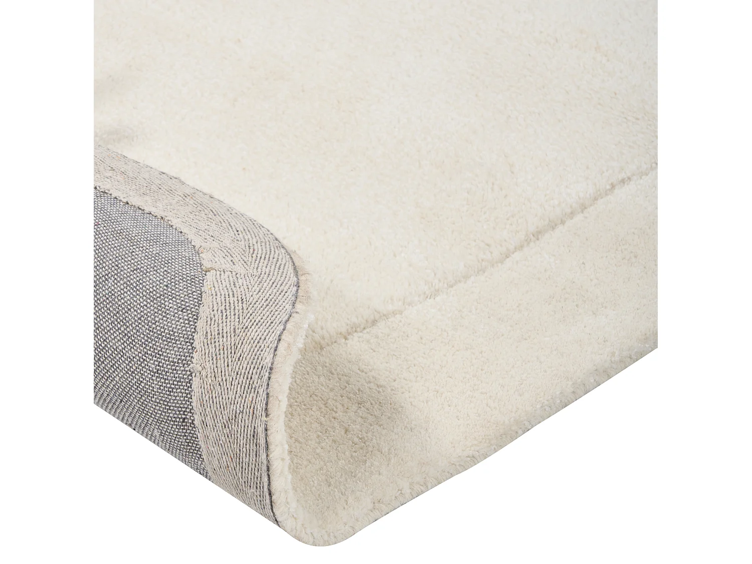 Vloerkleed viscose beige 80 x 250 cm BERANI