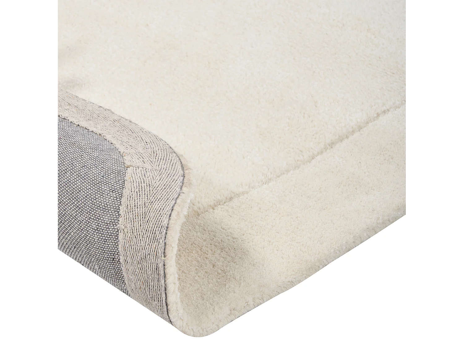 Tapete em viscose creme 80 x 250 cm BERANI