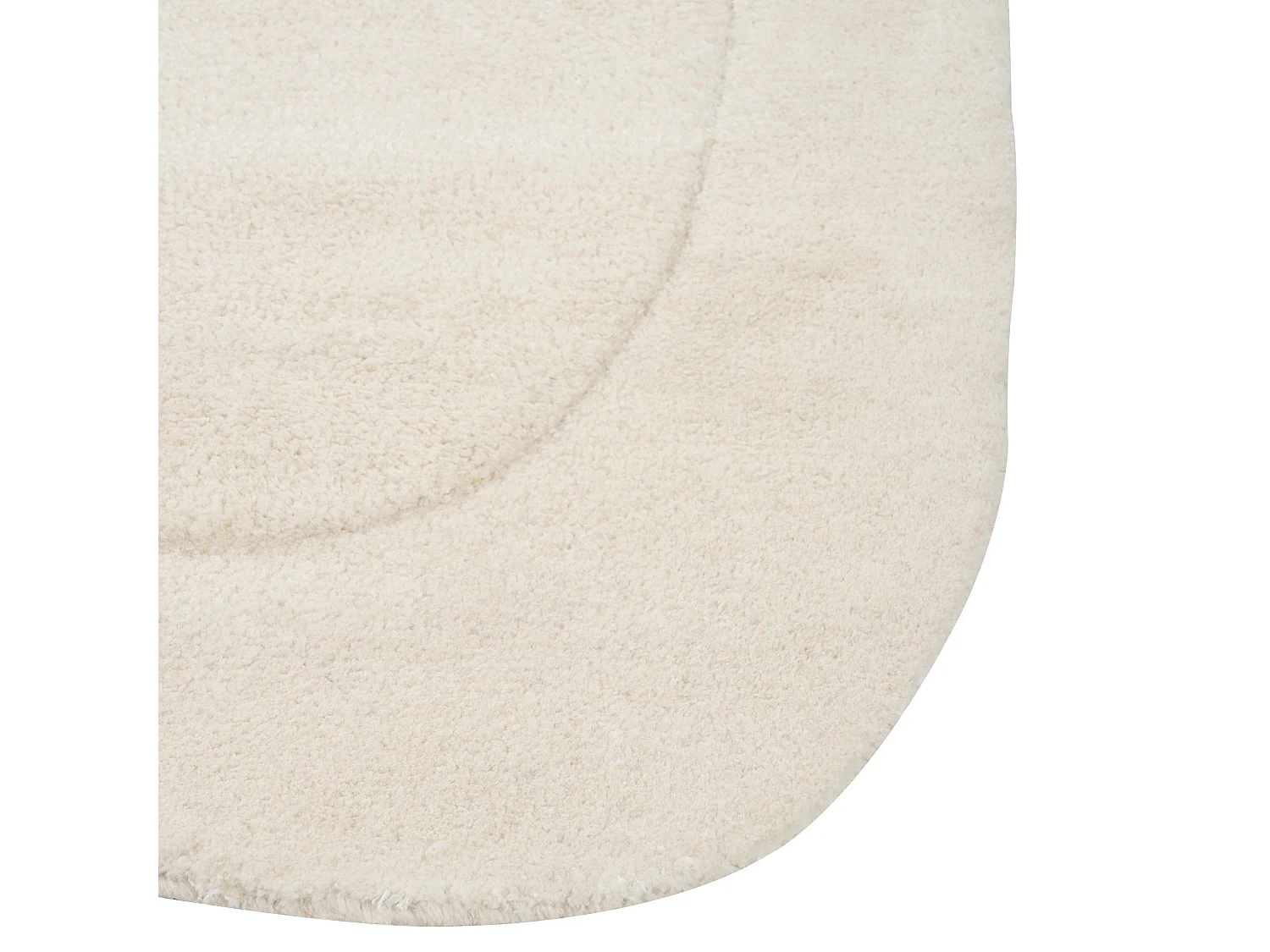 Rug BERANI Light Beige 80 x 250 cm Viscose